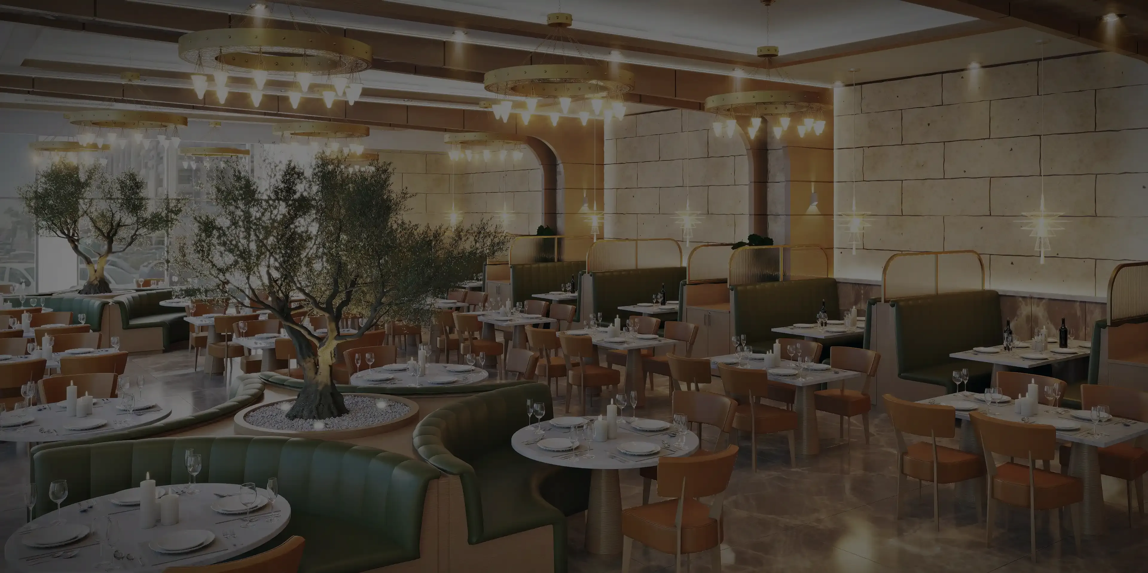 Integrated space fit-out interior